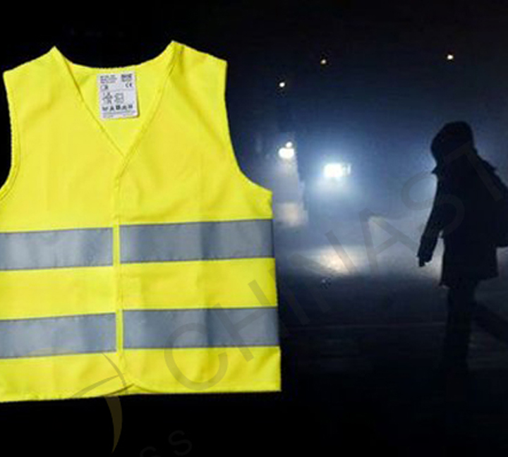 Wearing a safety vest when you have to be a pedestrian